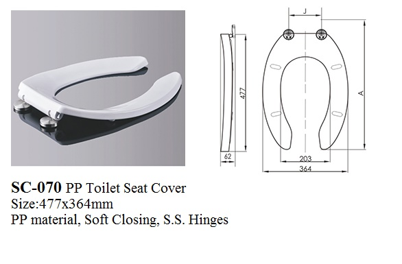 Toilet Seats, Soft Closing Asien, Seat Cover, Wc Accessories