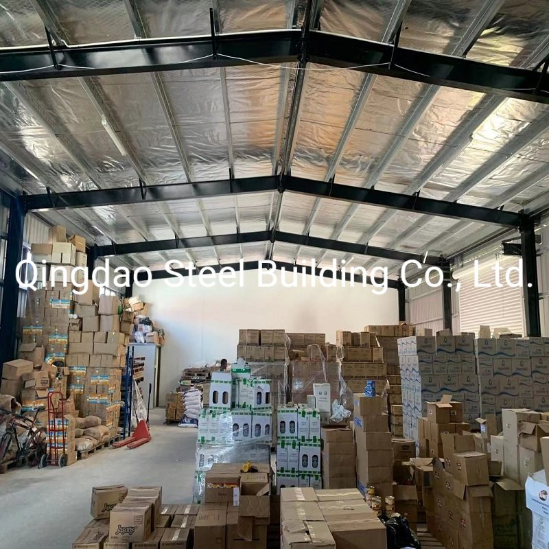 Prefabricated Steel Structure H Frame Construction Warehouse Building