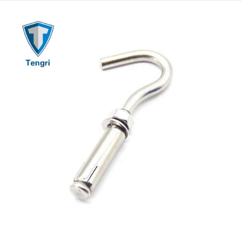 Zinc Plated Type Sleeve Anchor Hook Expansion Bolts for Solar Water Heater