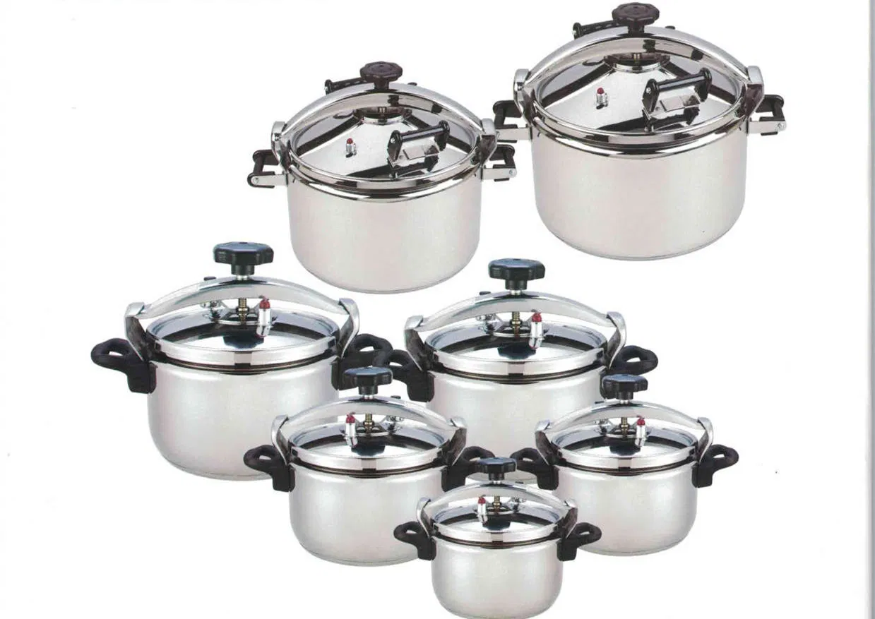 Скороварка из нержавеющей стали 30/40 л с индукционным дном