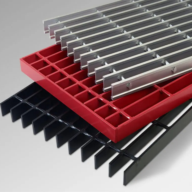 Channel Grating Easily Assembled Customized Trench Drain Cover Steel Driveway Floor Grating