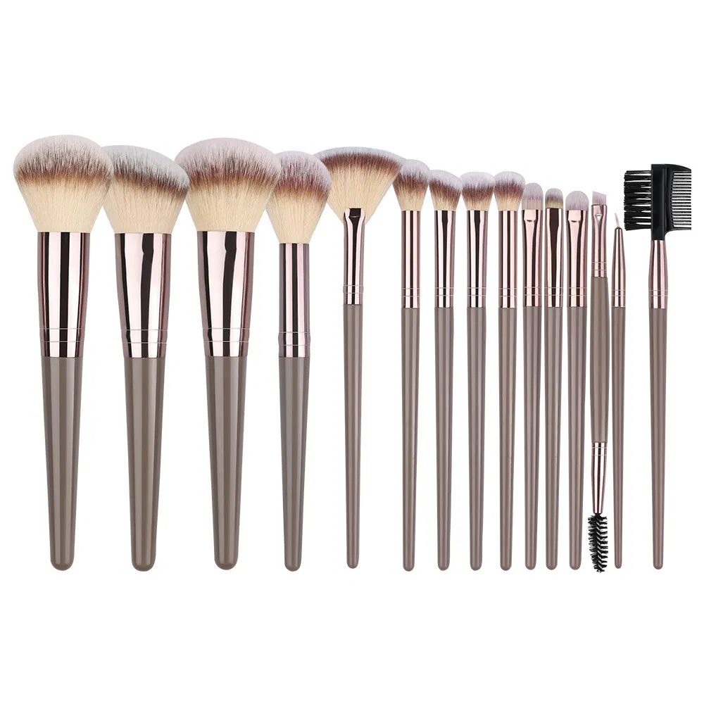 15-Piece Makeup Brush Set, Eyeshadow Brush