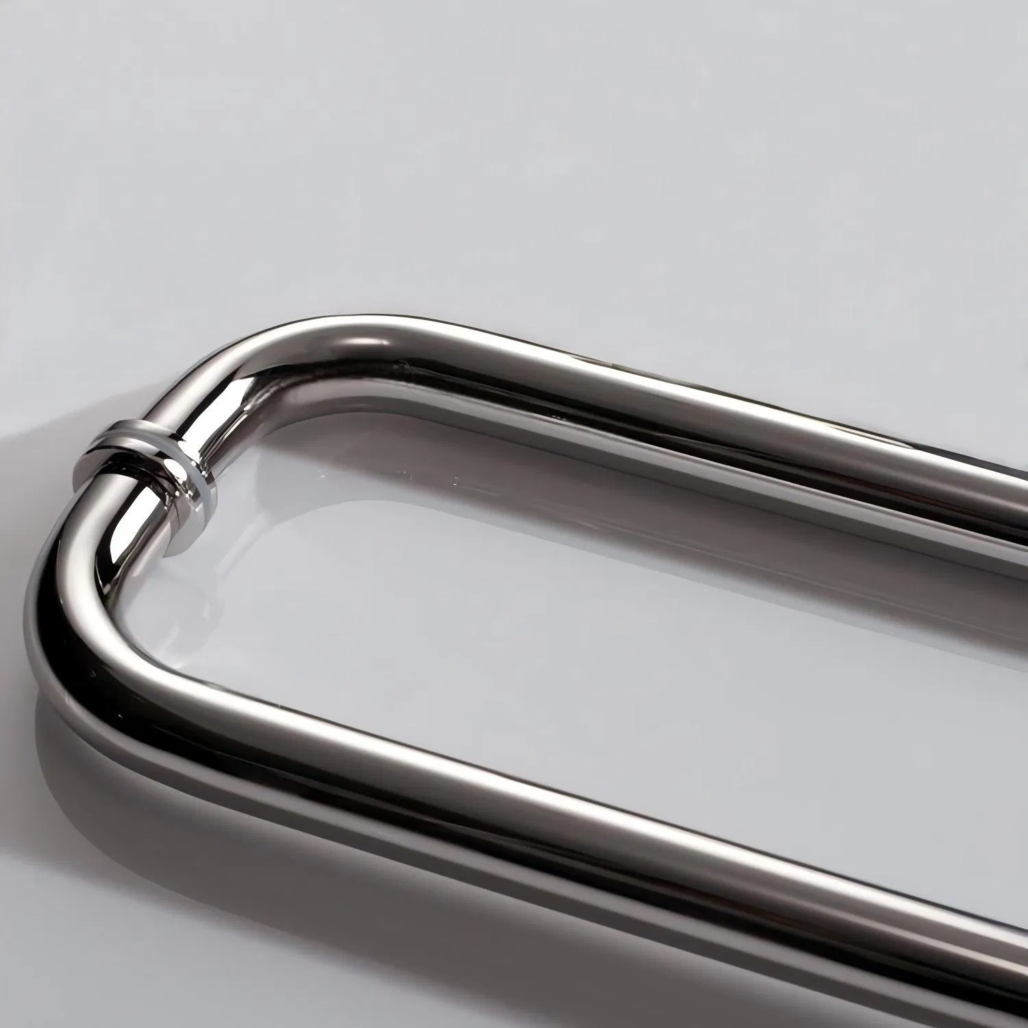 OEM ODM Stainless Steel 8 Inches Bathroom Sliding Shower Glass Door Pull Handle
