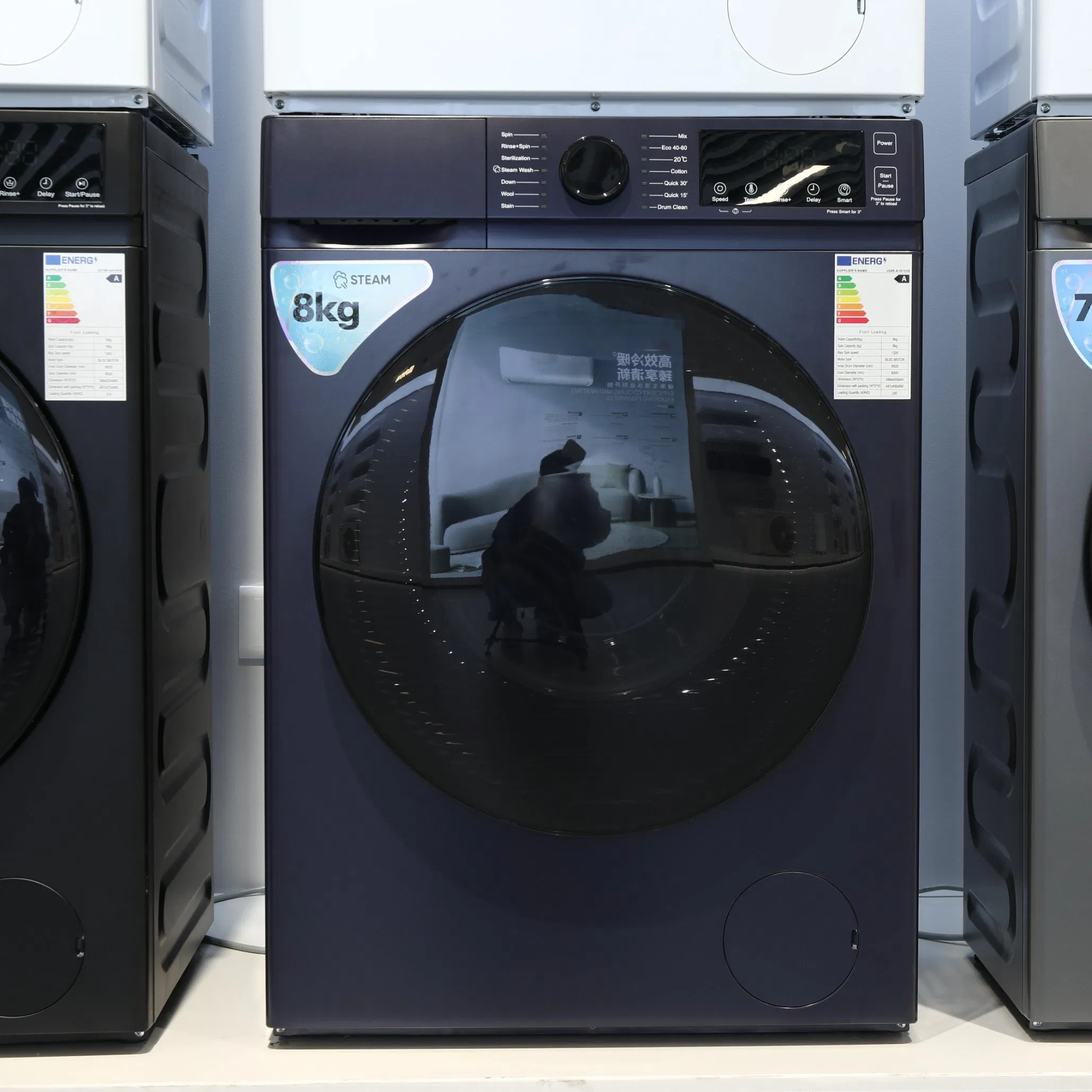 10kg Inverter Motor Automatic Drum Washing Machine