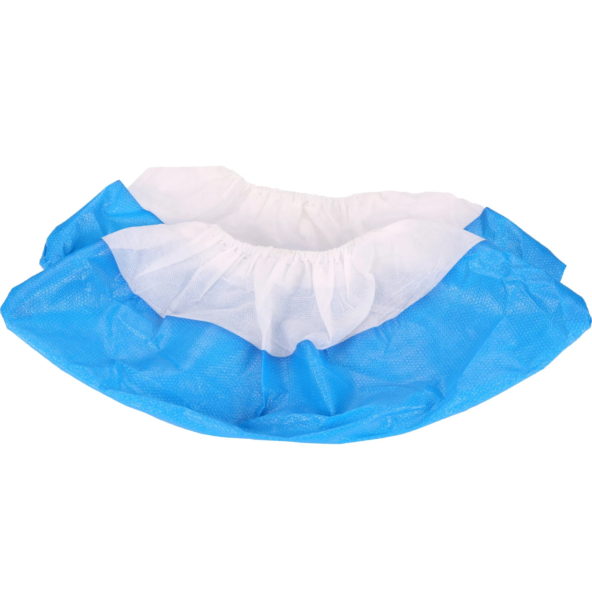 Factory Direct Selling Disposable New Material Non-Woven Coated Film Non-Slip Shoe Cover
