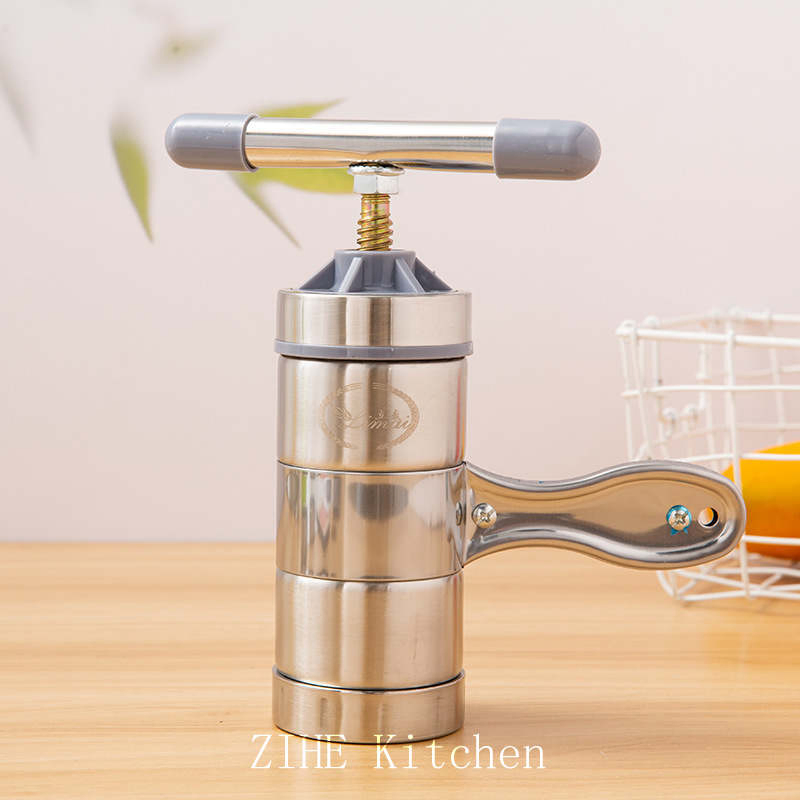 Home Manual Hand Crank Stainless Steel Noodle Press Handmade Noodle Machine