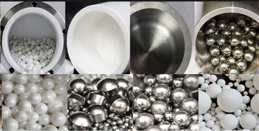 Планетарная шаровая мельница 8L с жидким азотом