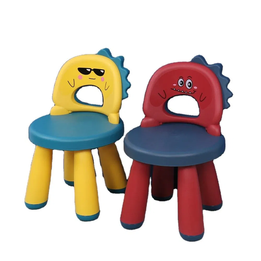 Soft Baby Cartoon Chair Cute Plastic Dinosaur Shape PP Chair