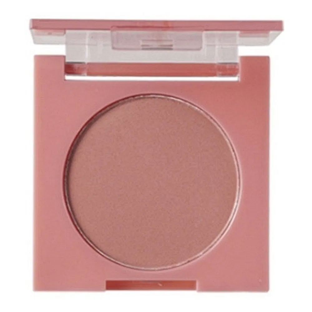 No Powder Buildup Smooth Texture Monochrome Face Beauty Make-up Blush for Sophisticated Looks for Office Workers