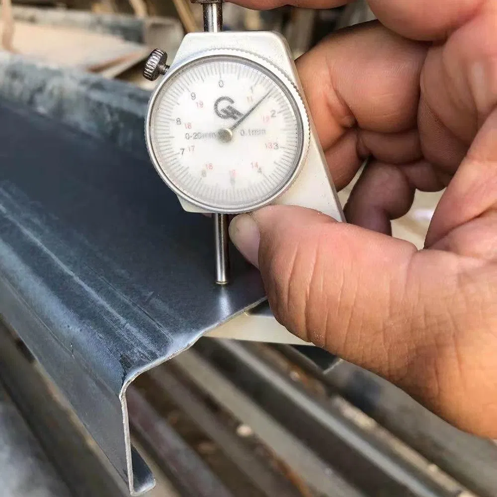 Hot Sale Rivet Connection Steel Column Ridge China Customized Prefabricated Z Purlin