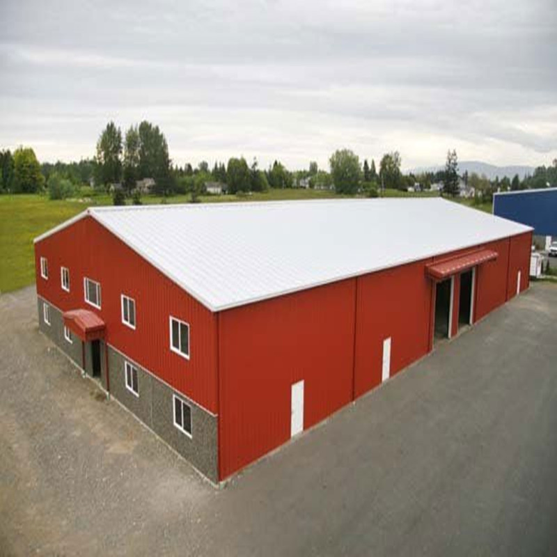 Small Steel Frame Portable Lightweight Structural Prefab Storage House Shed