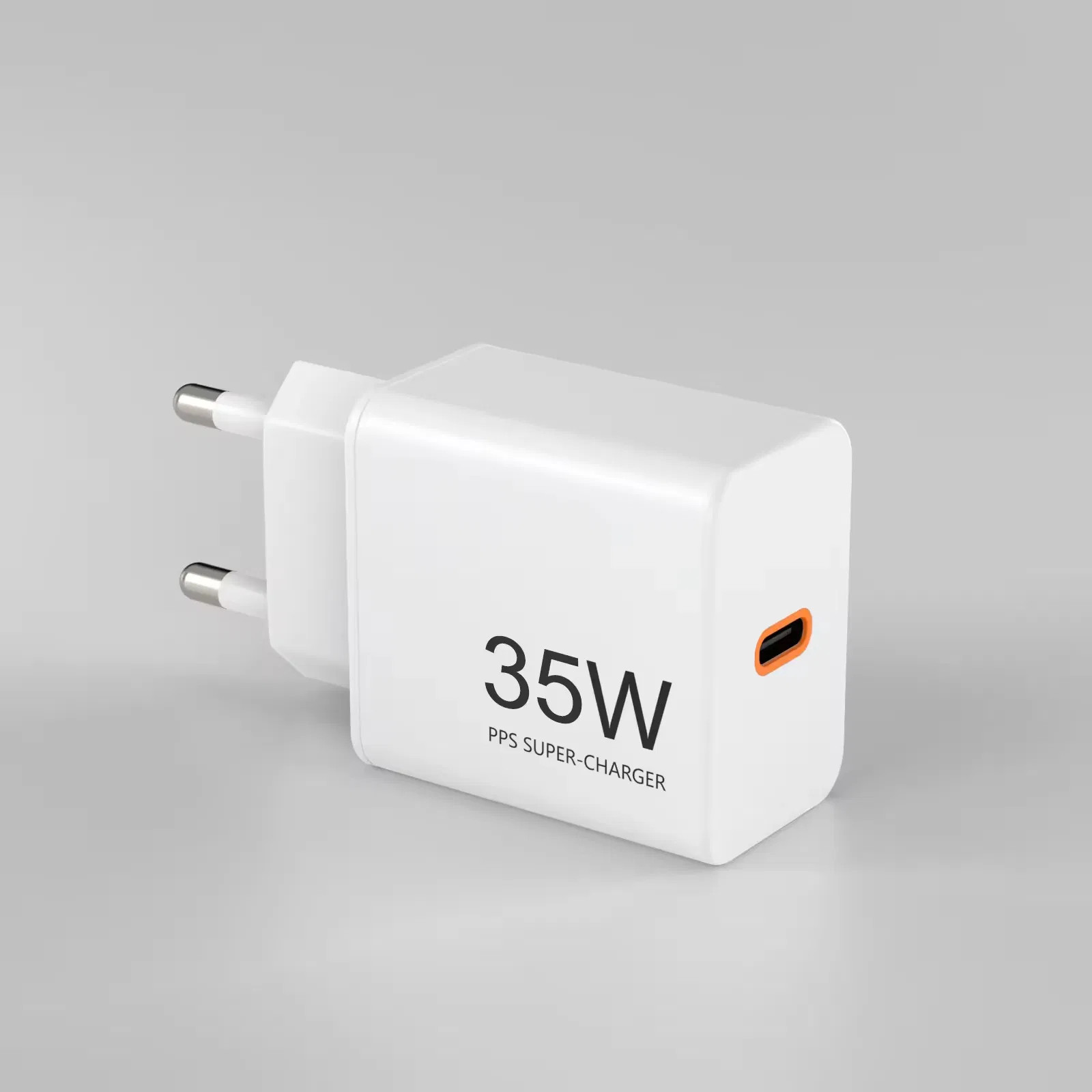 Custom Mobile Phone Charger Pd 20W 25W 30W 35W Charger USB-C Fast Charger Adapter EU Us Au Wall Charger OEM for iPhone Cell Phone Charger