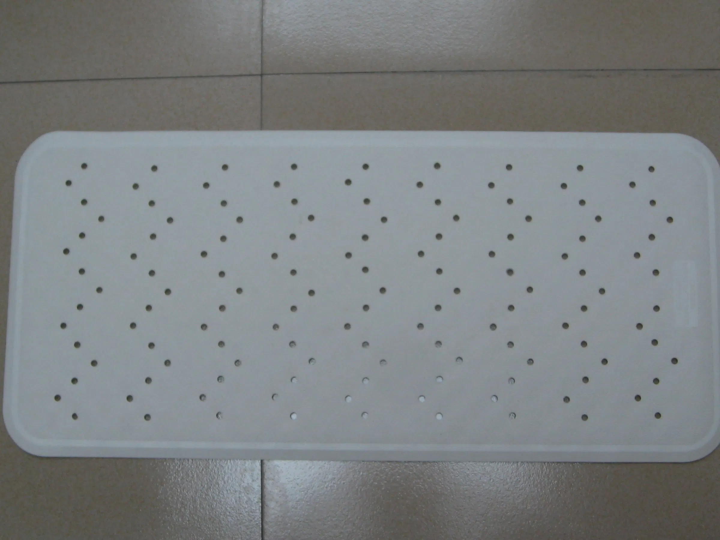 Customized Design Flower Shape Rubber Shower Mat for Home /Hotel