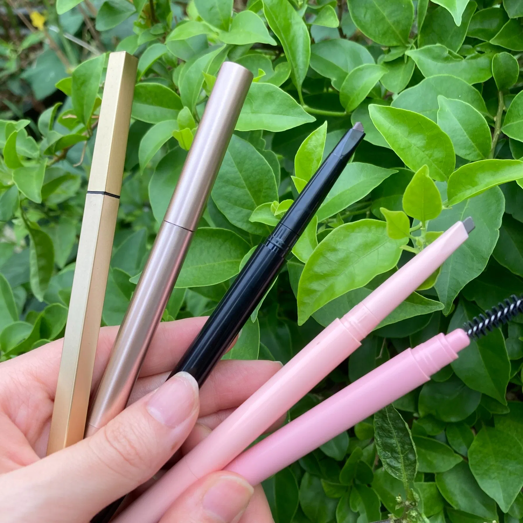 Double-Head Natural Brown Eyebrow Pencil Private Label Waterproof Eyeborw Pencil