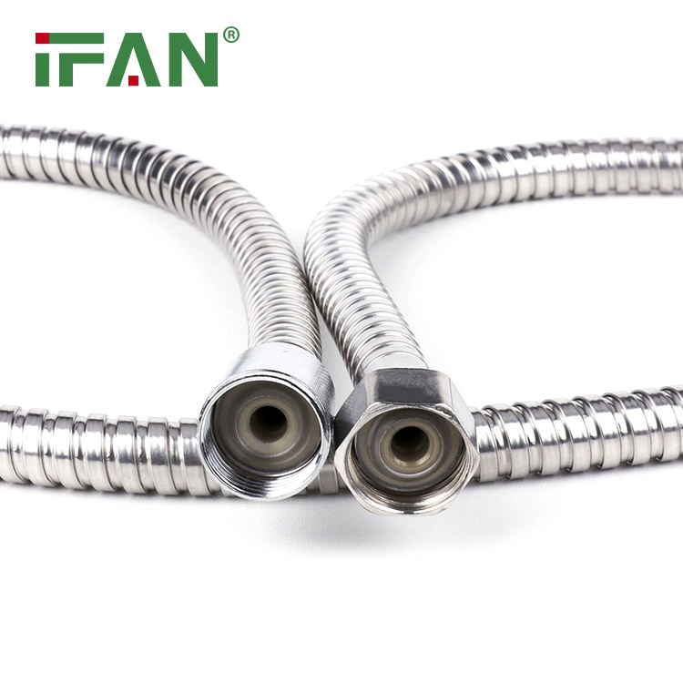 Ifan Manufacturers ISO 10380-2012 Stainless Steel Flexible Hose 1m 1.2m 1.5m Corrugated Hose Durable Stainless Steel Pipe