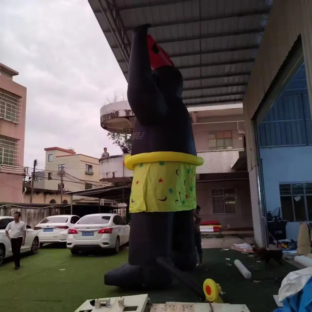 Boyi Outdoor Advertising Giant Inflatable Gorilla Model Inflatable King Kong