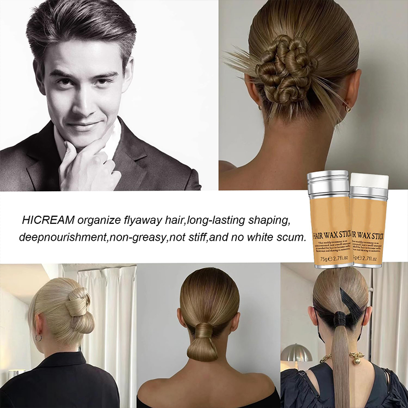 Beauty Cosmetics Skin Care Private Label Hair Gel Hair Pomade Wax Stick