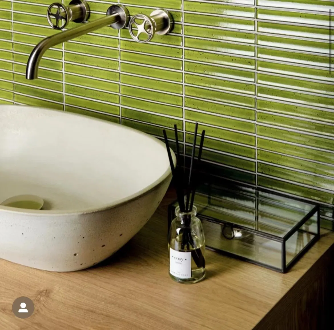 Элегантная фарфоровая мозаика для современного интерьера