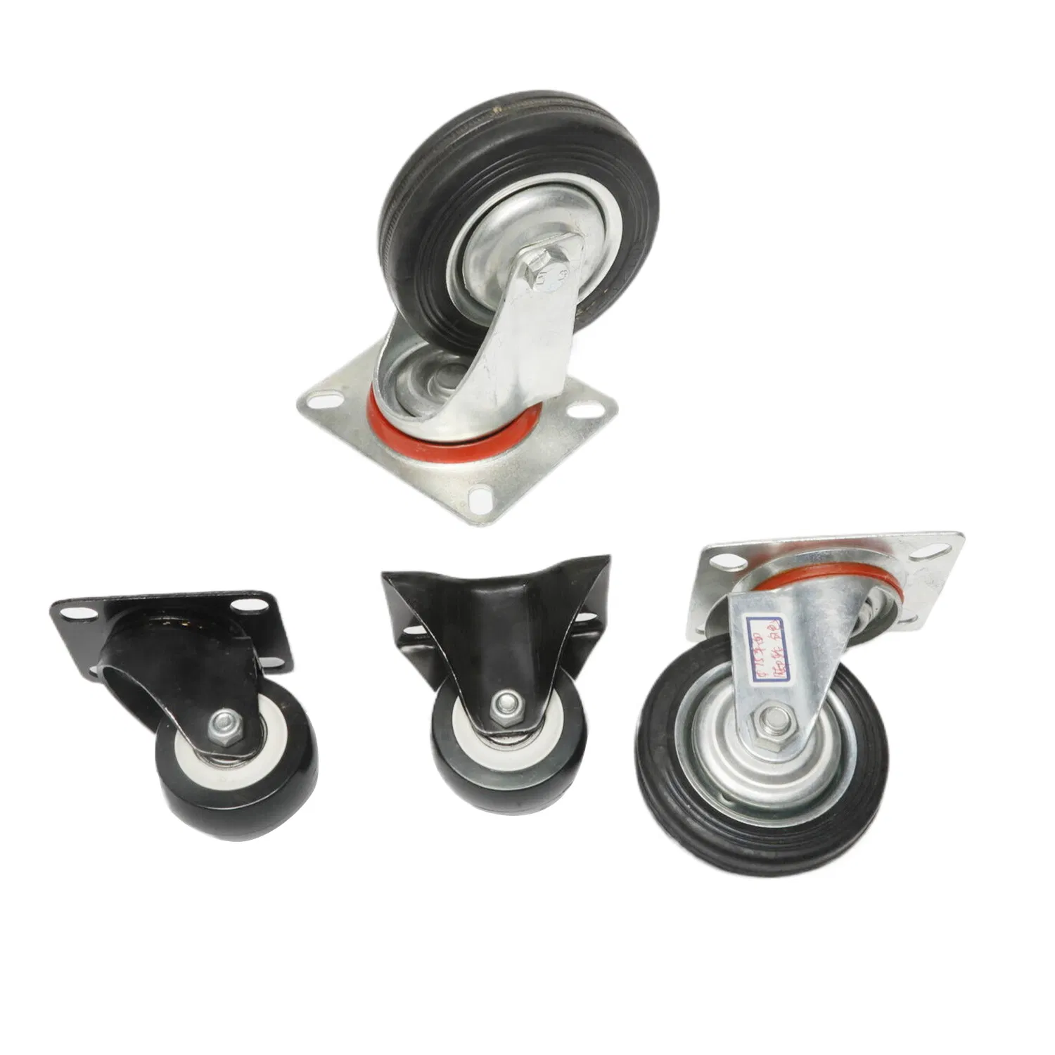 China Manufacturer RoHS OEM ODM 7188 Flange Mount Casters for Aluminum Profile and Making Surgical Mask Machine