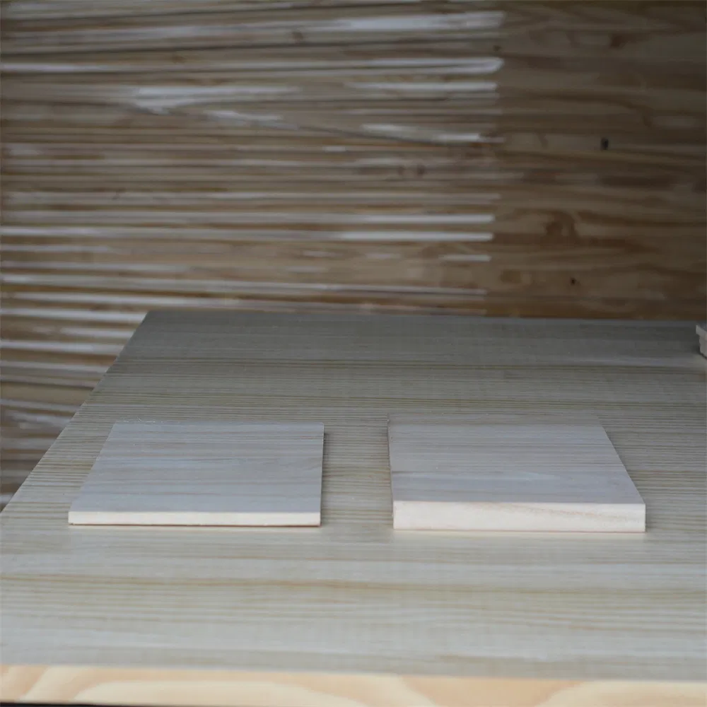 Factory Direct Selling Round Square Paulownia Wood Slats Students DIY Crafts Building Space Model