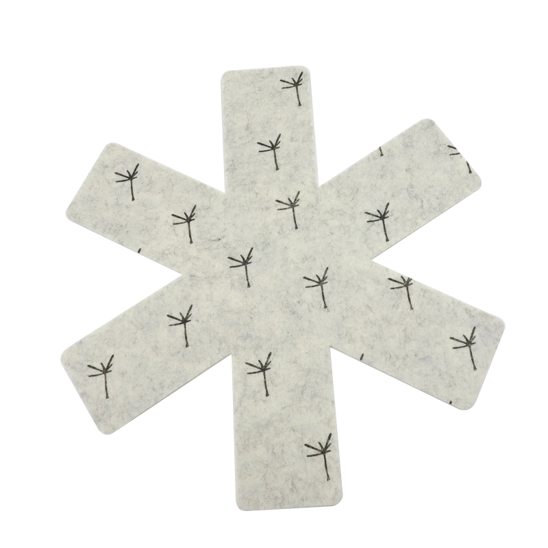 100% Polyester Kitchen Placemat Felt Pot Holder Pan Protectors