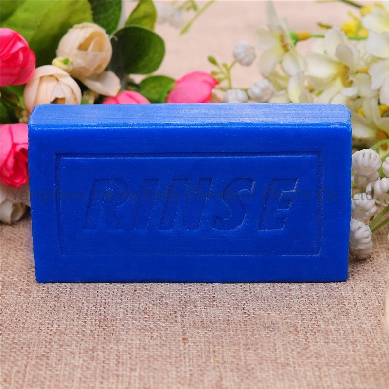 Eco-Friendly Blue Extract Solid Soap Pure Vegetable Oil Base Laundry Detergent