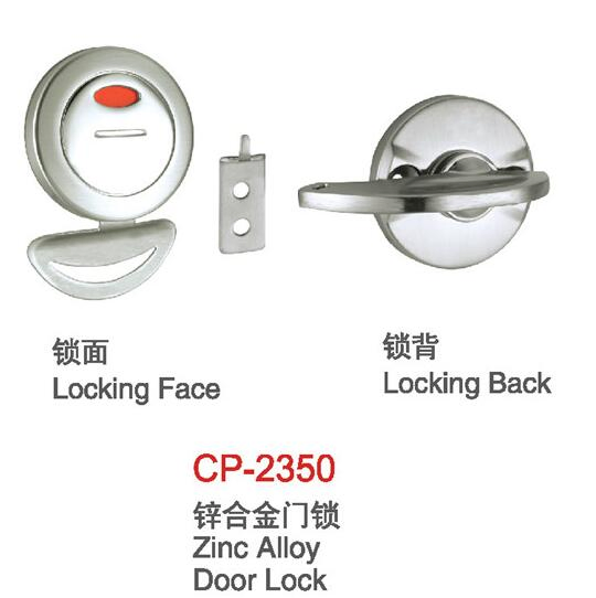 Zinc Alloy Bathroom Cubicles Toilet Partition Accessories