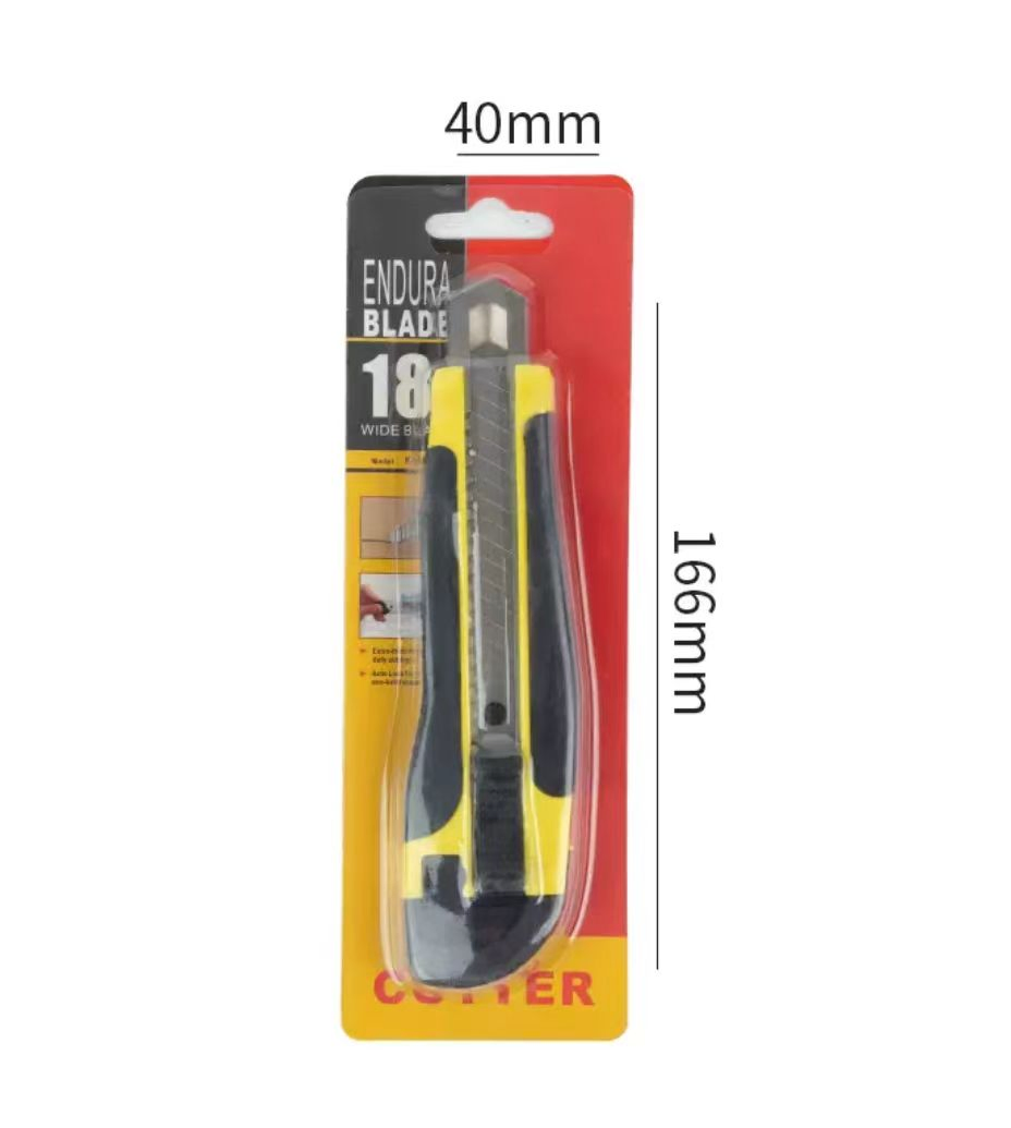 Customized 18mm Black-Edged Cutting Knife for All Decorative Needs