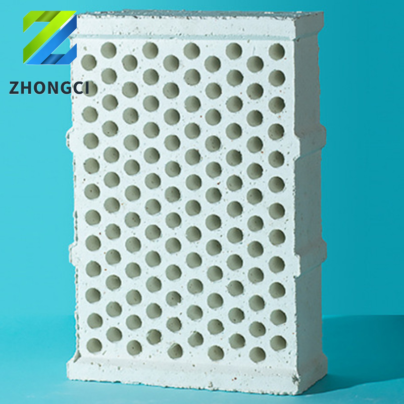 Zhongci High Refractoriness Good Quality Baffle Ceramic Brick for Heating Furnace