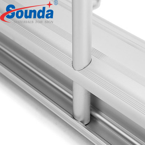 Sounda Outdoor Aluminum Roll up Banner Display Stand for Advertising