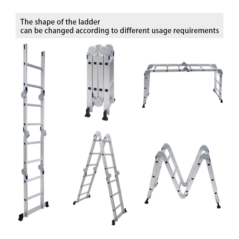 High Quality Scaffolding Industrial Step Extension Ladder Fiberglass Folding Ladder