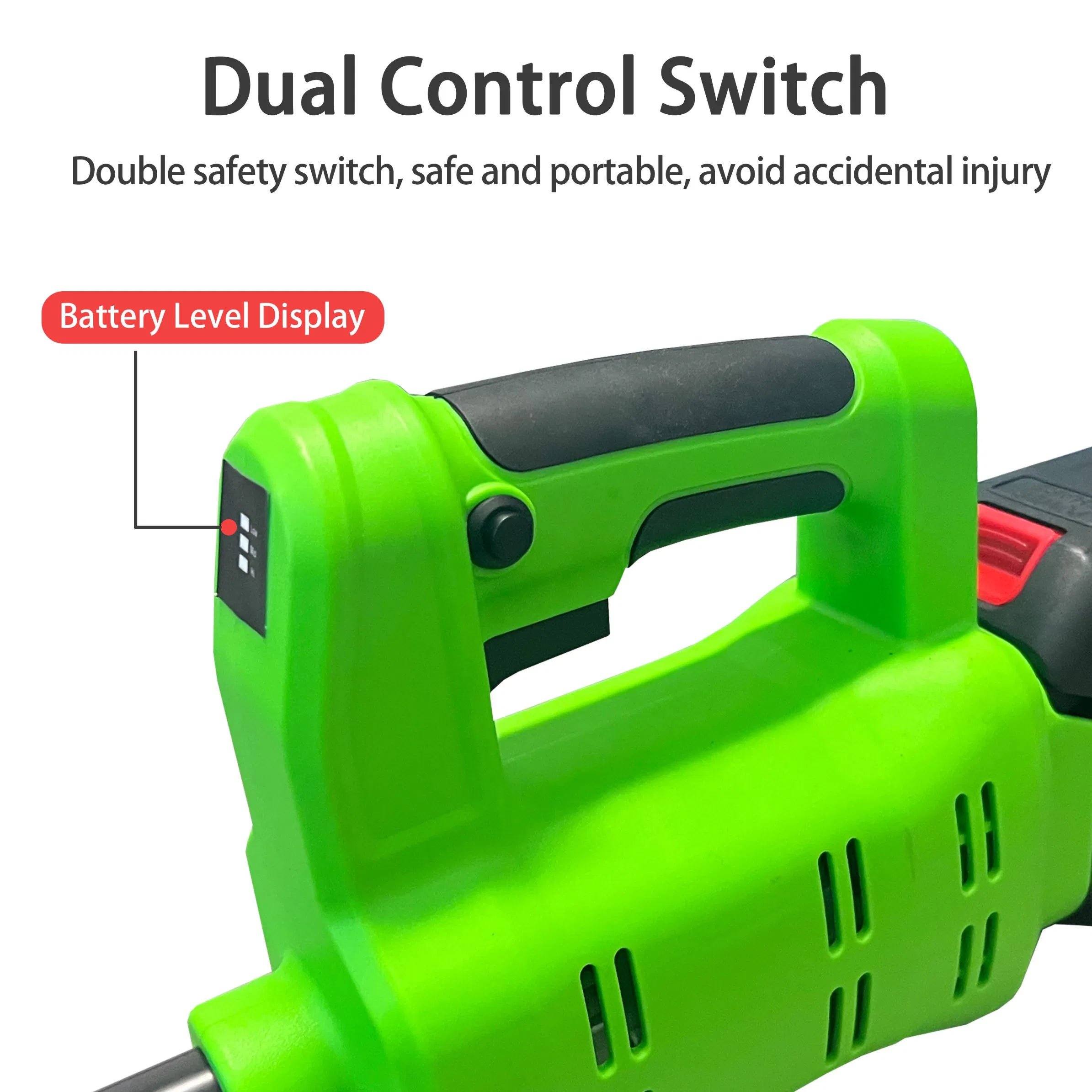 High Efficiency Adjustable Scale Length Charged Quantity Display 40V Handheld Garden Cordless Electric Lawn Mowers