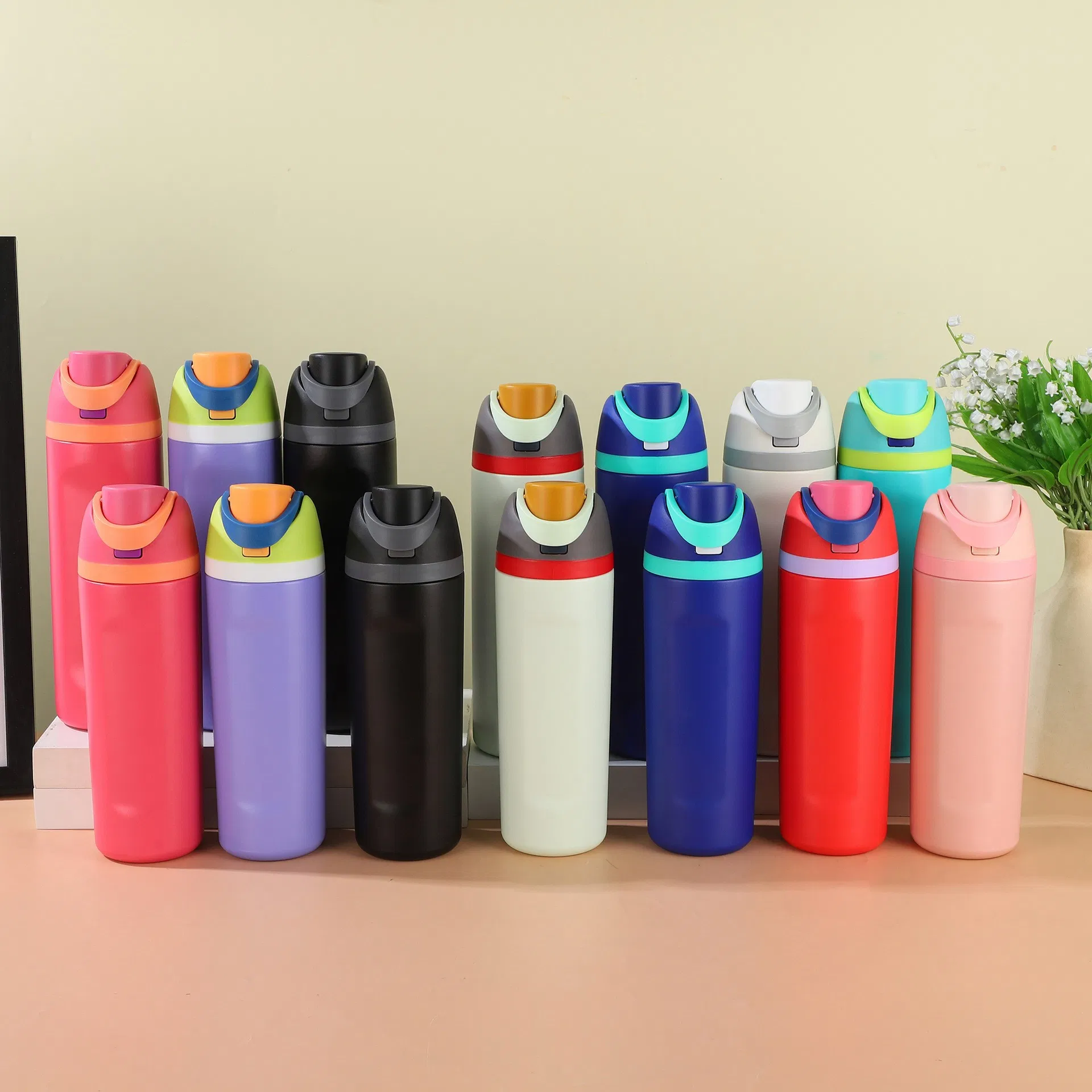 Термос спортивный вакуумный 304 нержавеющая сталь