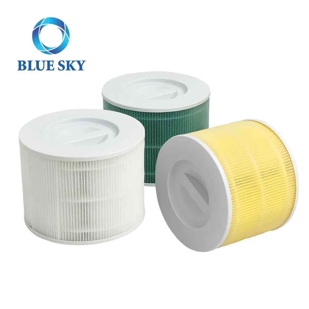 Green 3-Stage Core 300 Activated Carbon Filter HEPA Filter Compatible with Levoit Core 300 Air Purifier Core 300-RF