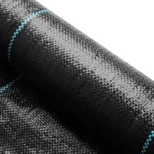 Weed Control Membrane Heavy Duty Black 100GSM Commercial Grade Ground Cover Fabric