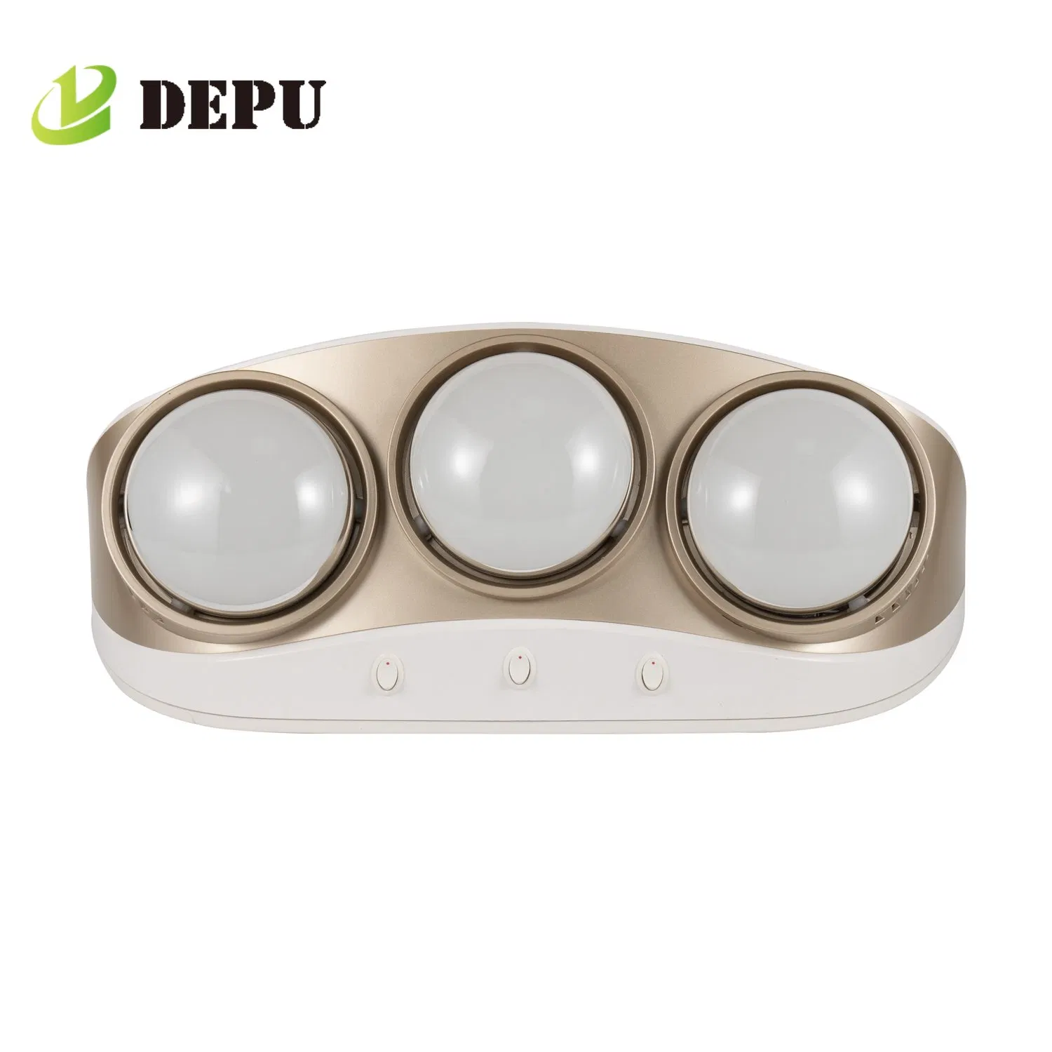 Three Bulb Safe Fast Heating Energy Saving Modern Bathroom Heater