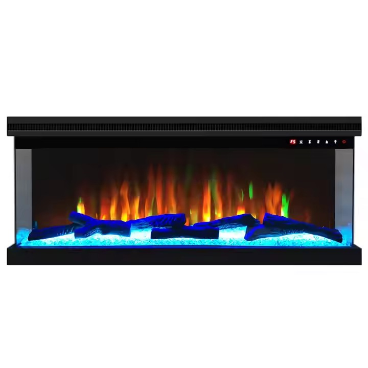 New Fashion Type Home Appliance 3 Sided Electric Fireplace for Living Use