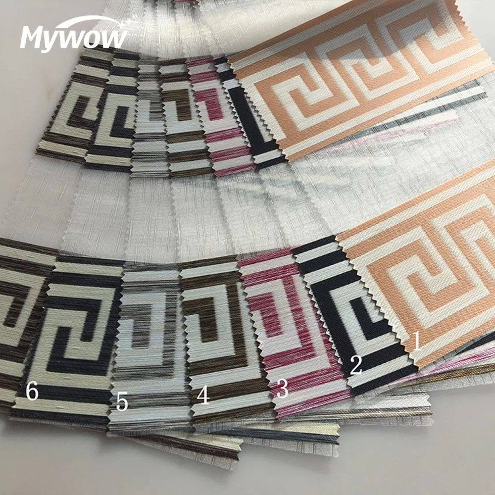 Fabric Horizontal Window Blind Zebra Dual Roller Blinds Shades