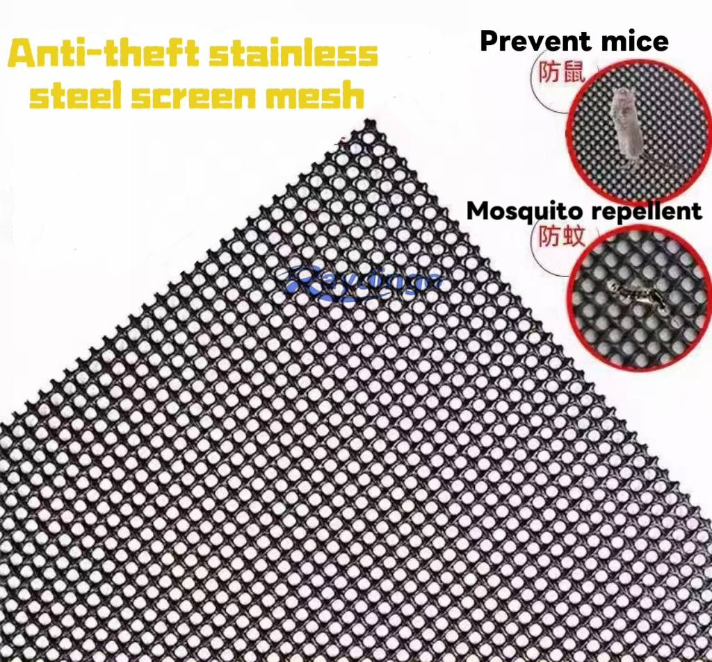 201 Stainless Steel Security Window Screen Mesh