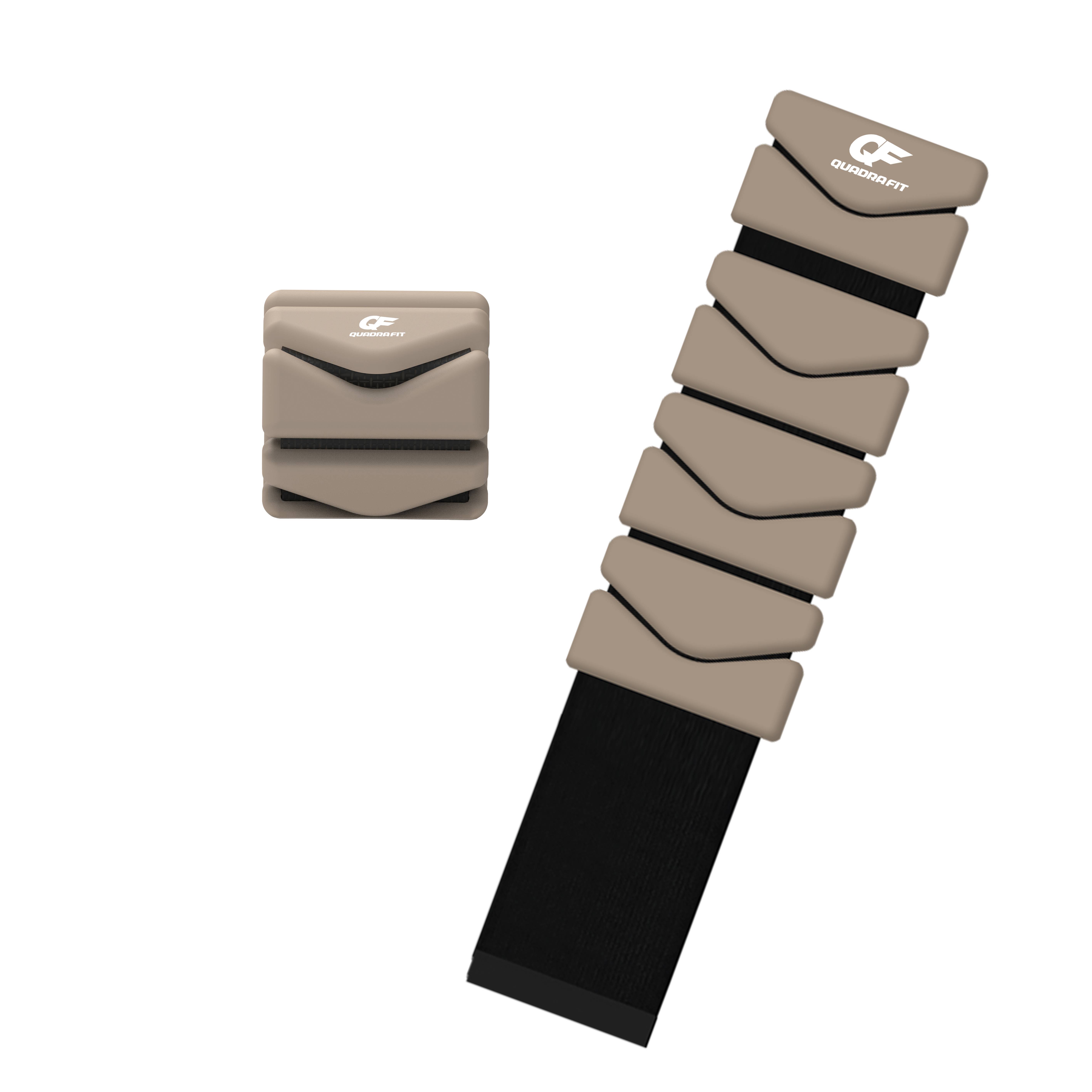 Браслеты для йоги силиконовые регулируемые 2 шт