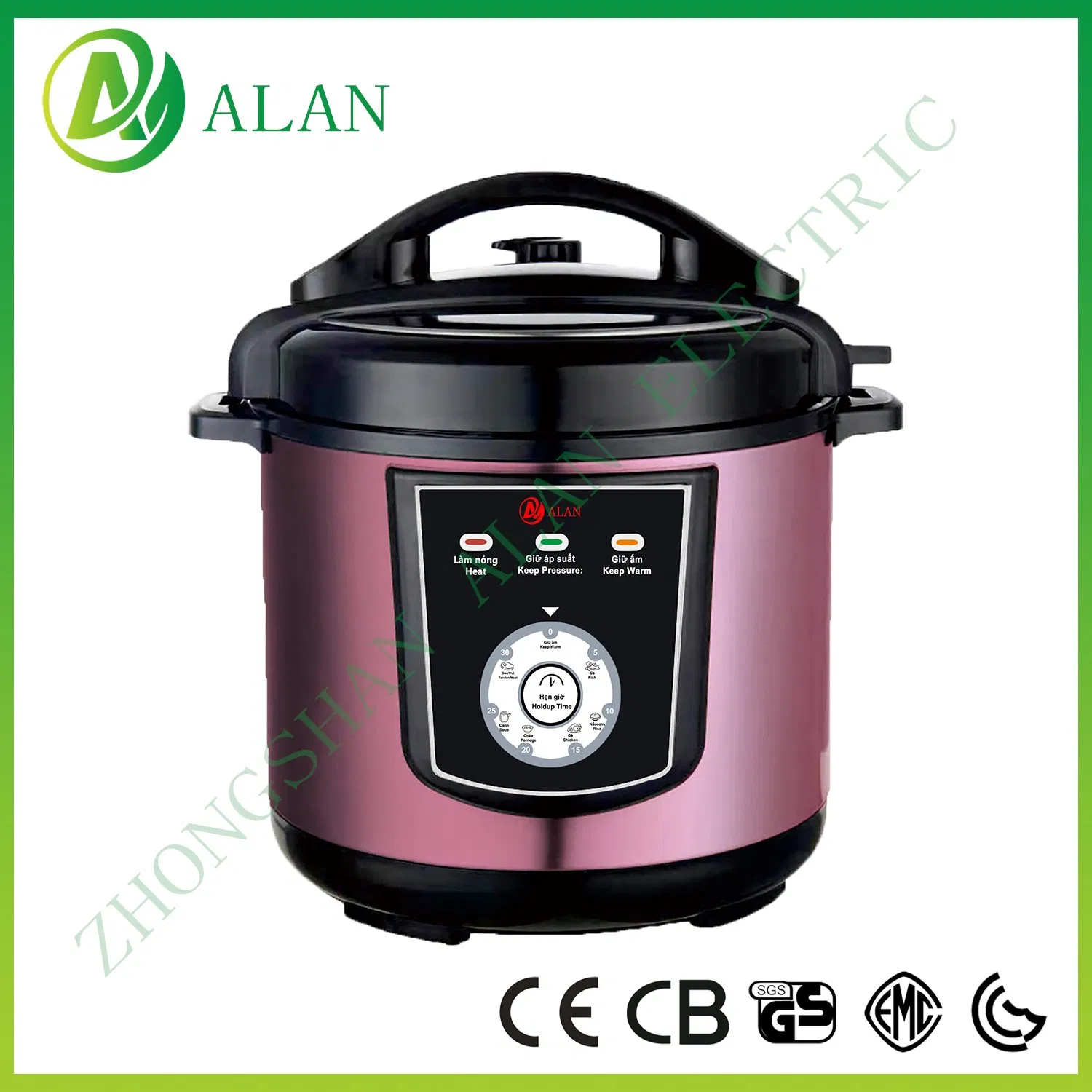 Unique Design Hot Sale Timer Commercial 4L-12L Electric Pressure Cooker