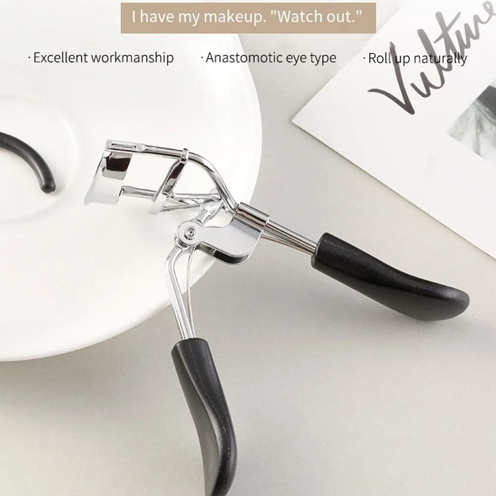 Portable Wide Angle Stainless Steel Manual Eyelash Curler