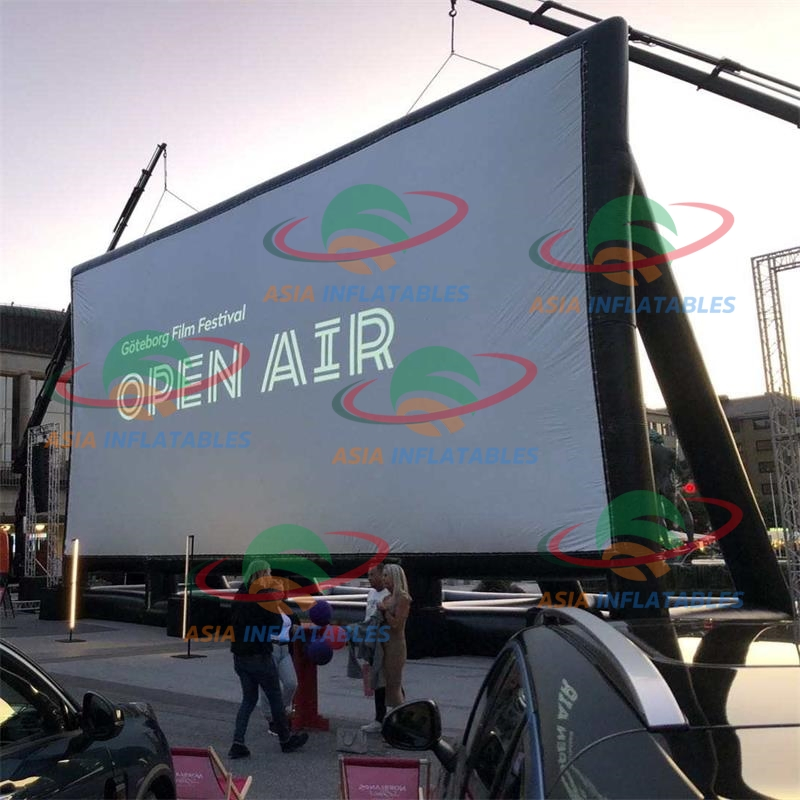 Outdoor Cinema Equipment Inflatable Projector Movie Screen