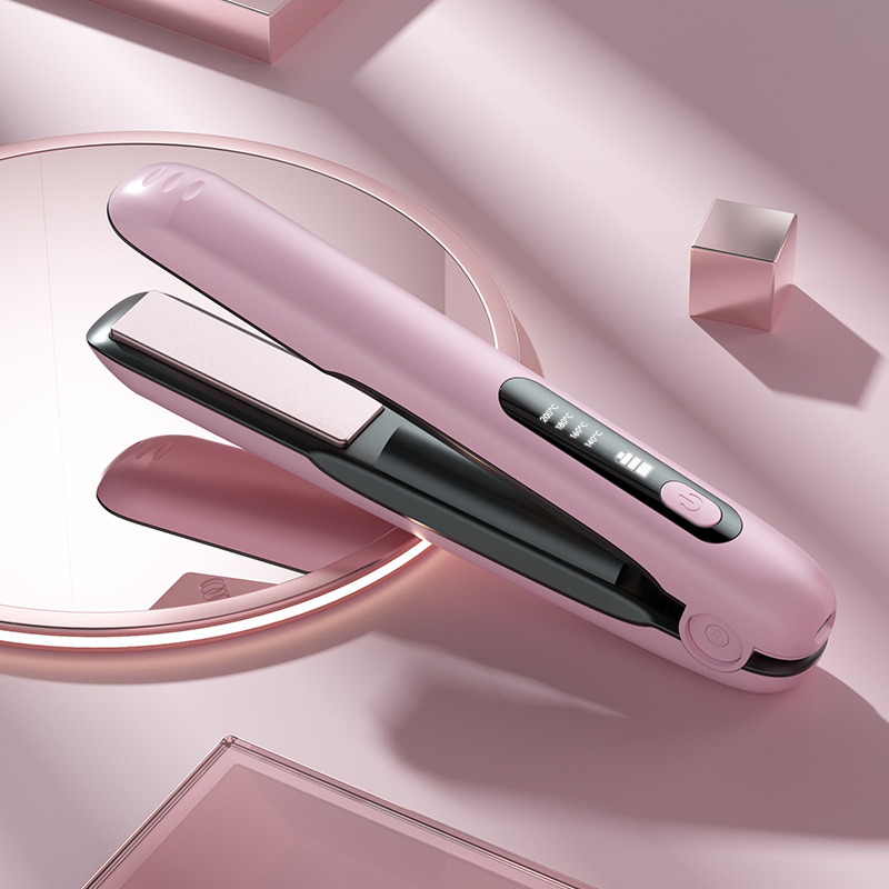 Dual-Purpose Curling Iron Portable Straight Splint
