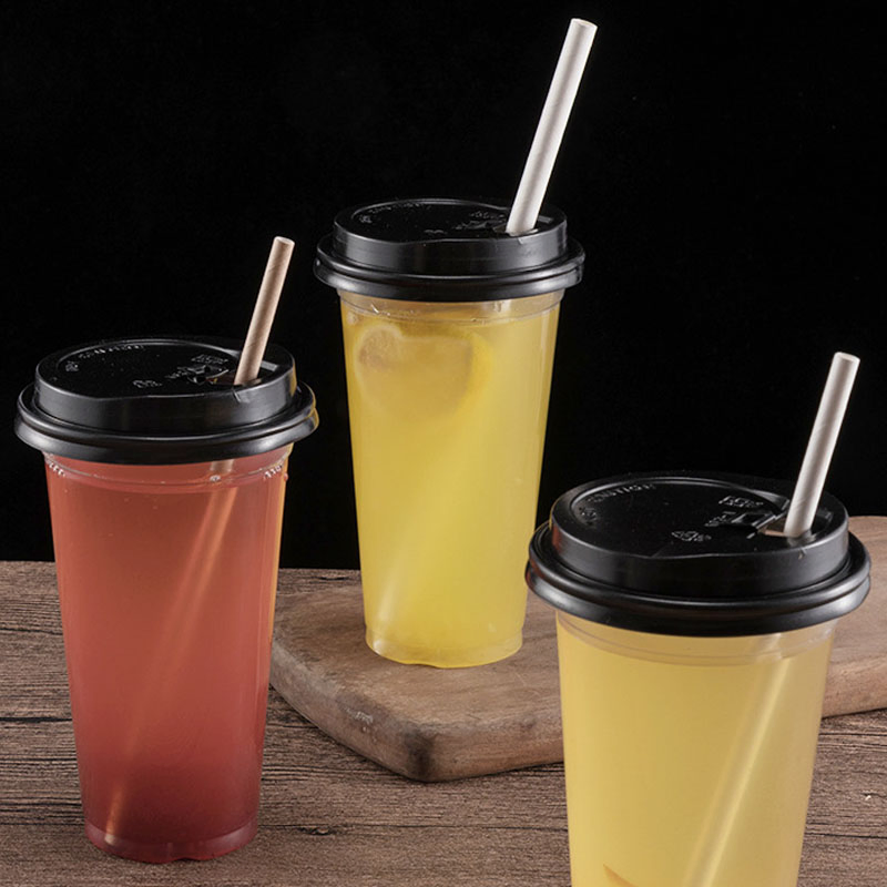 Biodegradable Disposable Colorful Paper Straws Drinking Straw 197mm Beverage Straws