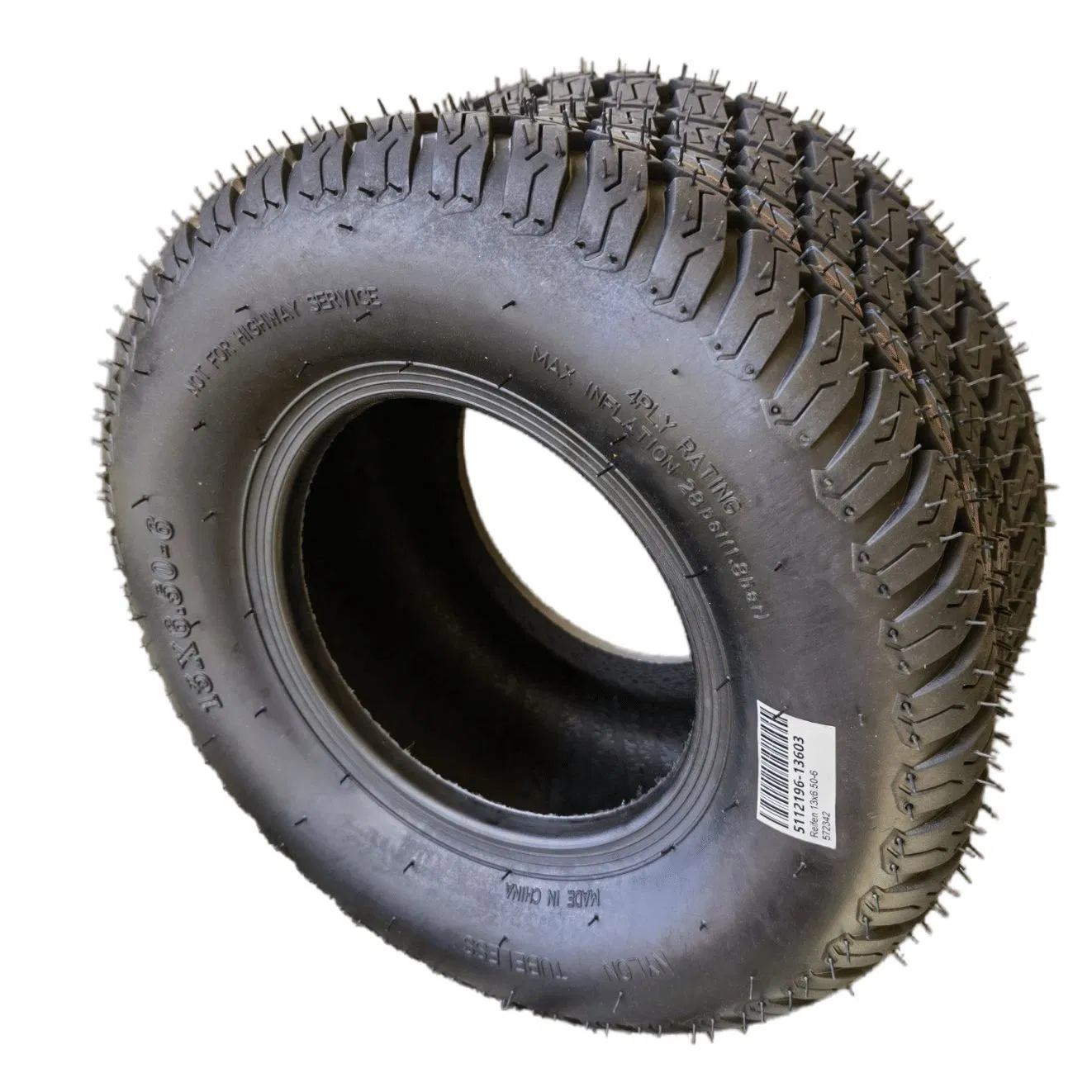 Lawn Mower Rubber Tire 13X6.50-6