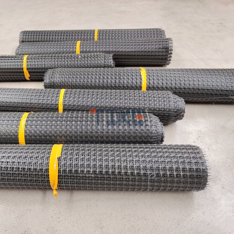 40kn Grid Mesh Biaxial PP Plastic Geogrid for Road Reinforcement