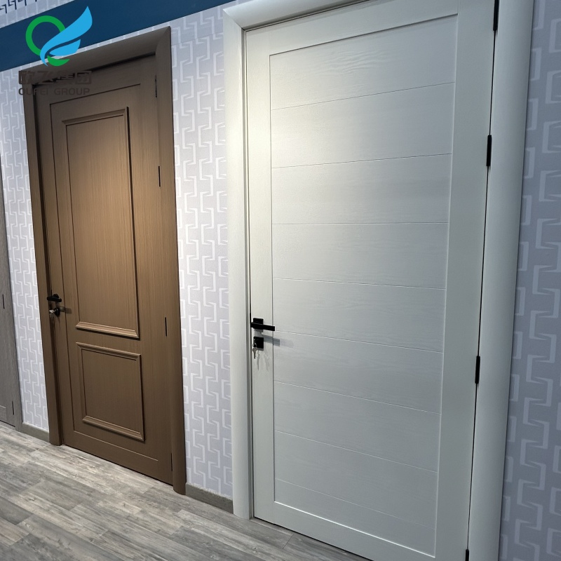 Stylish WPC Door Made From PVC - Custom Size Options