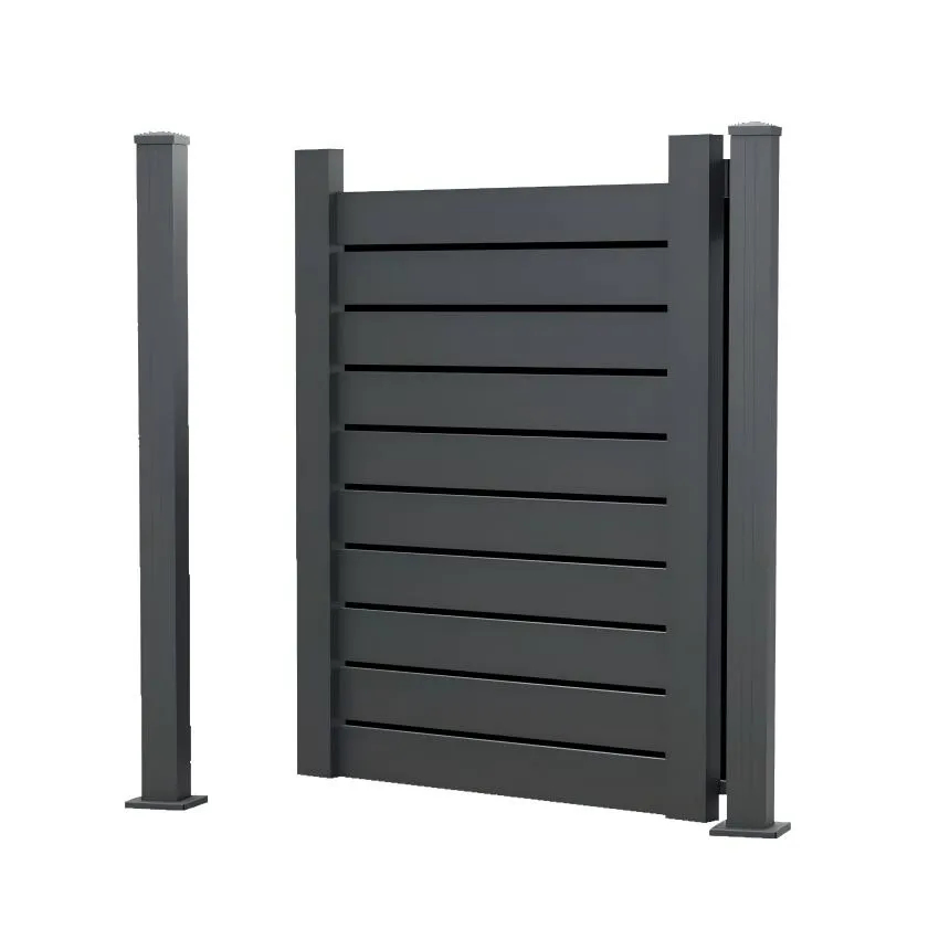 Custom Made Aluminum Garden Gate with Anti Corrosion Coating for Coastal Areas