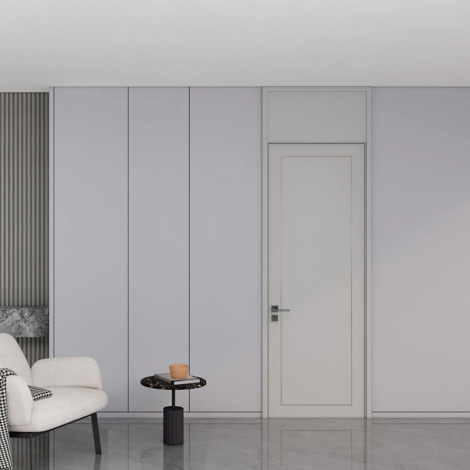 Premium Solid Pine Wood Door for Hotels and Apartments